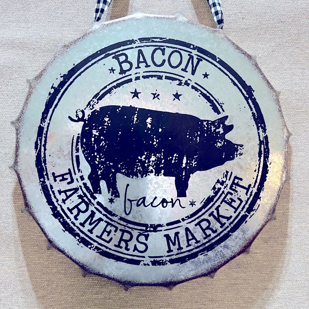 Decorative Bottle Cap Farmhouse Wall Decor